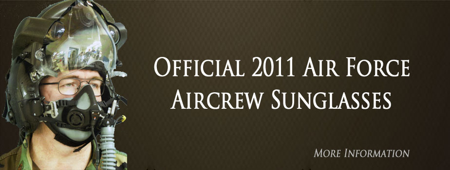 Official 2011 Air Force Aircrew Sunglasses